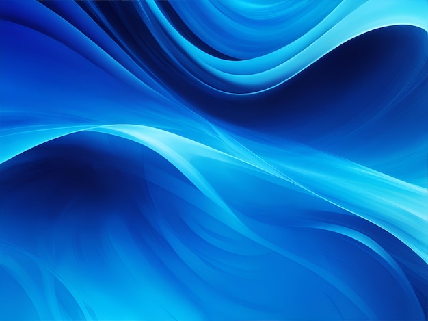 Blue flow background