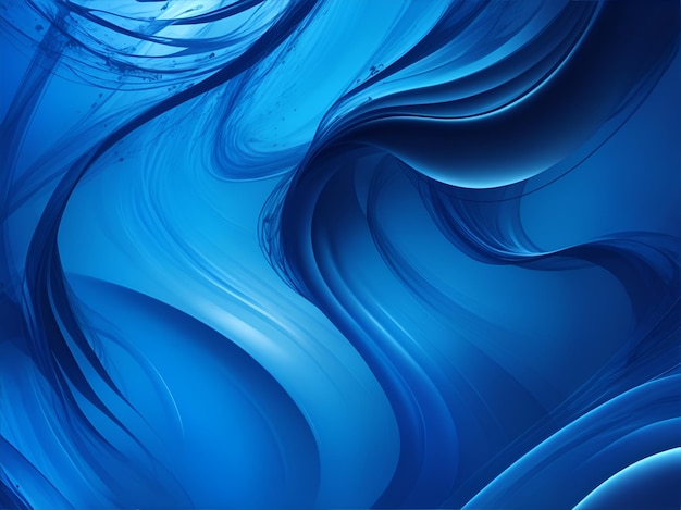 Blue flow background