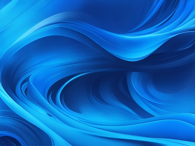 A blue flow wallpaper