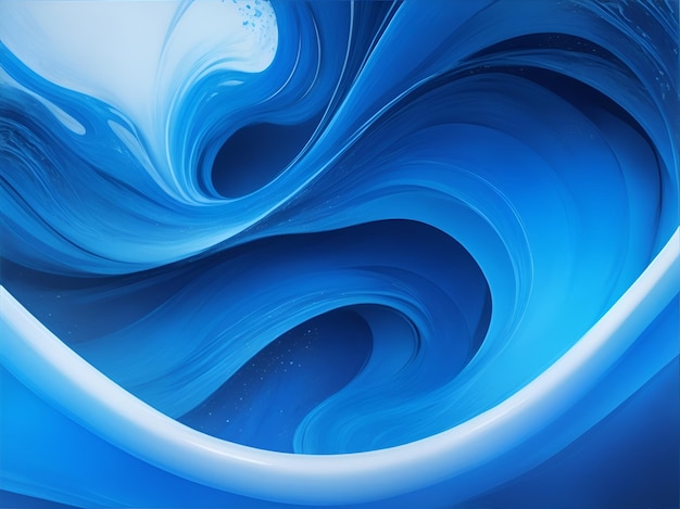 A blue flow wallpaper
