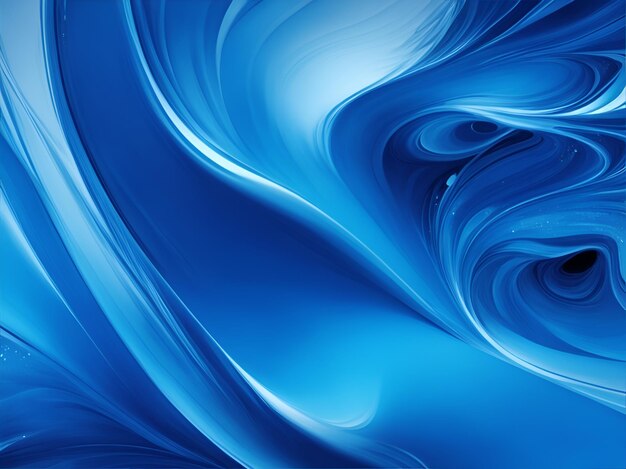 A blue flow wallpaper