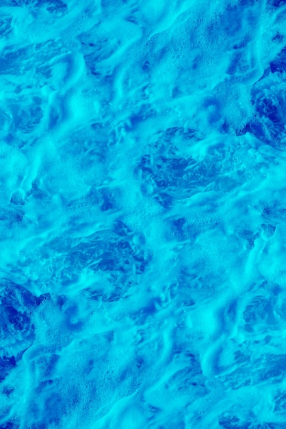 Blue foam texture