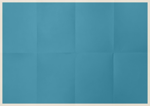 blue folded paper texture background