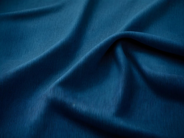 Blue Football Jersey Fabric Texture