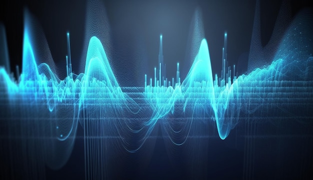 Синие частоты: абстрактное исследование звука и света