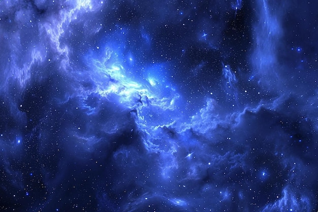 Photo blue galaxy wallpaper