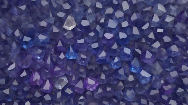 Blue Gemstones background Generative AI