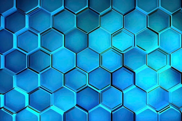 Blue geometric pattern abstract background wallpaper