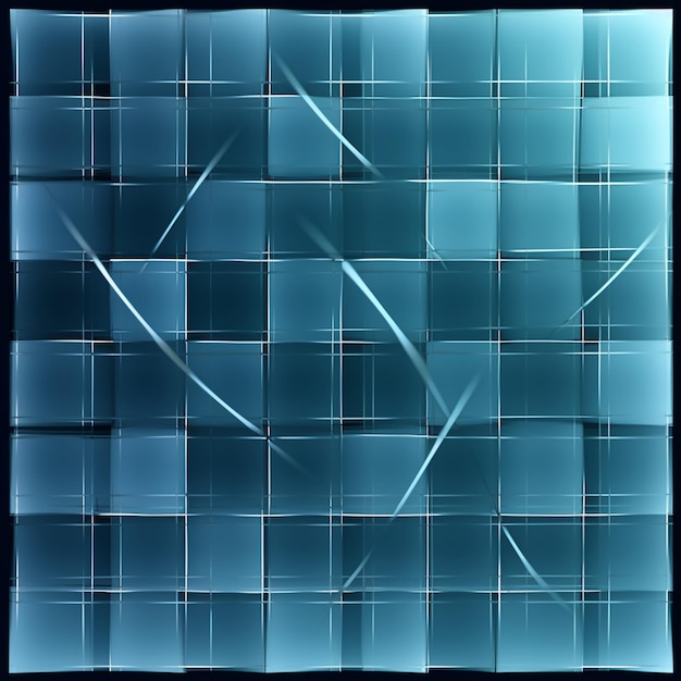 blue geometric