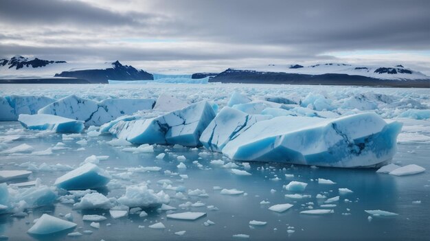 ヨクルスルン湖 (Jokulsarlon Lagoon) はアイスランド南東部の氷河湖である