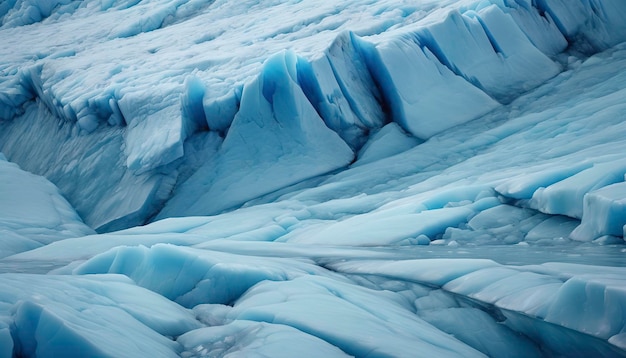 голубой ледниковый фон