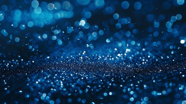 Blue glitter background