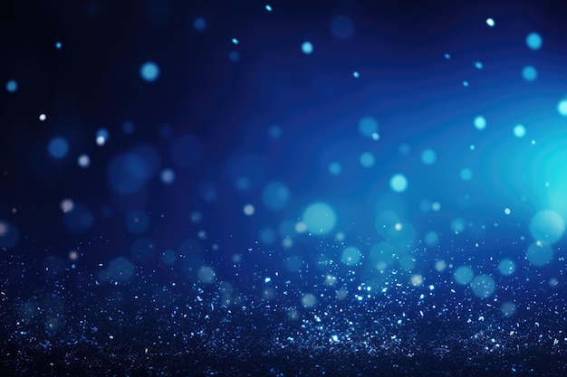 Blue glitter background