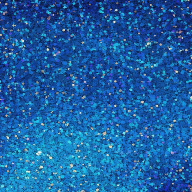 Blue Glitter Texture