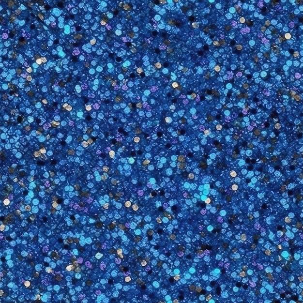 Blue Glitter Texture