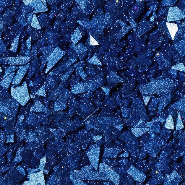 Blue Glitter Texture