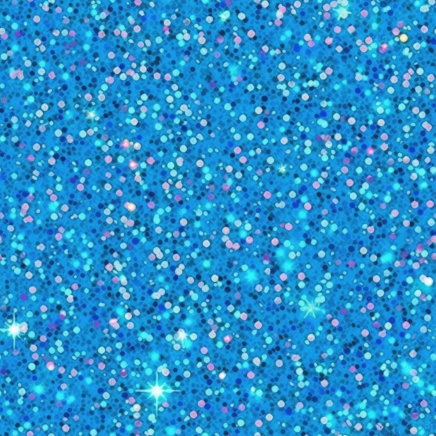 Blue Glitter Texture