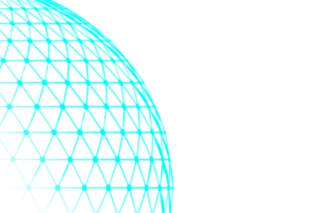 Blue globe digitale raster png technologie