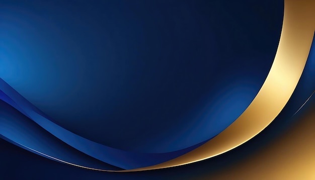 Photo blue gold gradient colors soft blurred background