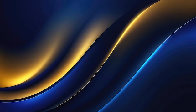 Blue Gold Gradient colors soft blurred background