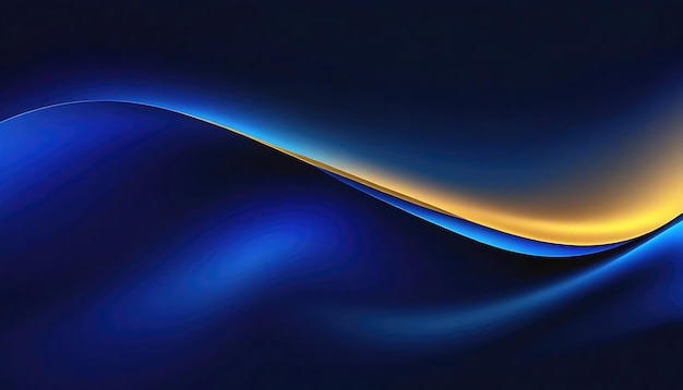 Blue Gold Gradient colors soft blurred background