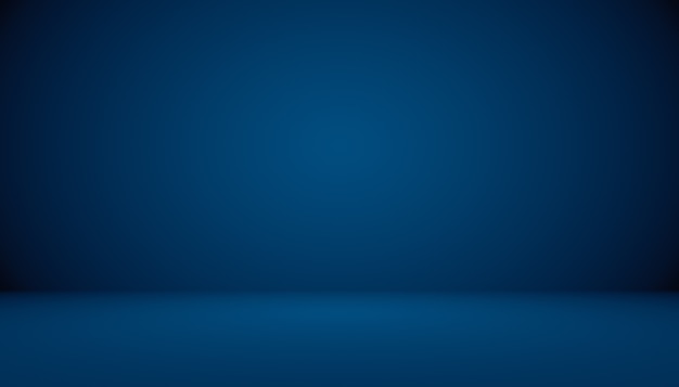 Blue gradient abstract background empty room with space for your text and picture.