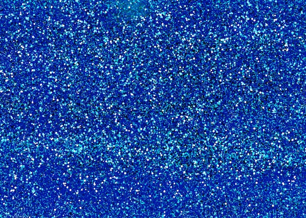 Blue gradient glitter background