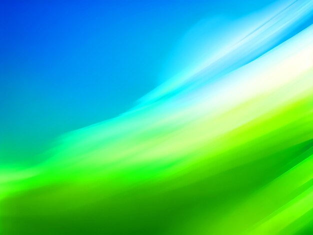 Blue and green blurred motion abstract background