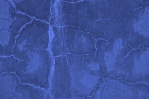 Blue grunge concrete wall abstract background