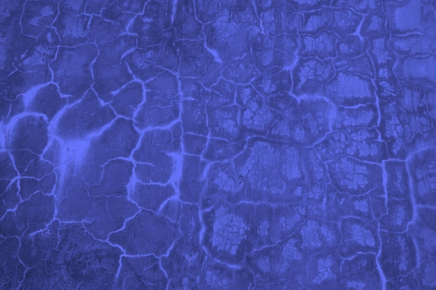 Blue grunge concrete wall abstract background