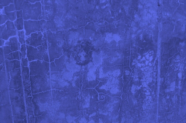 Blue grunge concrete wall abstract background