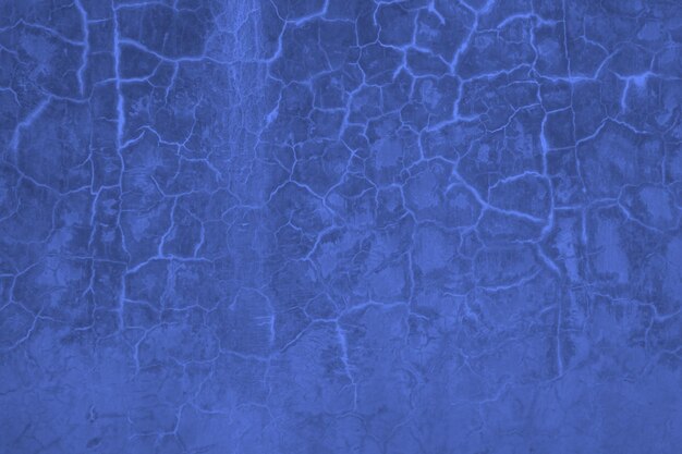 Blue grunge concrete wall abstract background