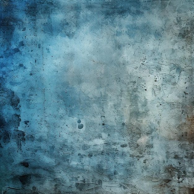 Blue Grunge Style Texture Background