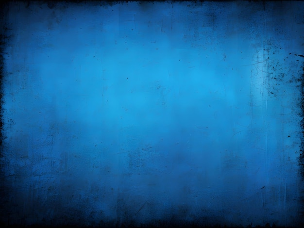 Blue grunge texture background with text space