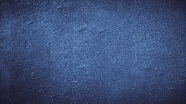 blue grungy abstract cement concrete wall texture background