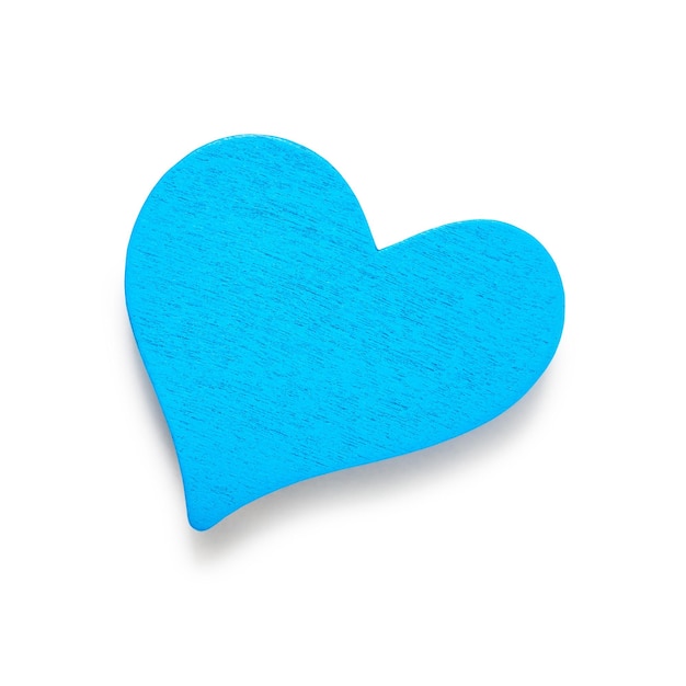 Photo blue heart