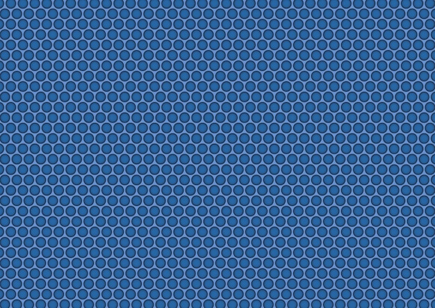 Photo a blue hexagon pattern with a light blue background.