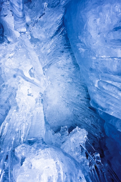 Blue icicles