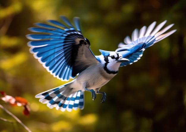 The blue jay is a noisy bold and aggressive passerine