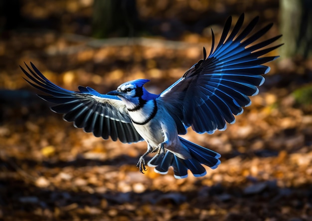 The blue jay is a noisy bold and aggressive passerine