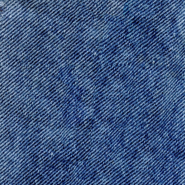 Photo blue jean textured background blue canvas texture