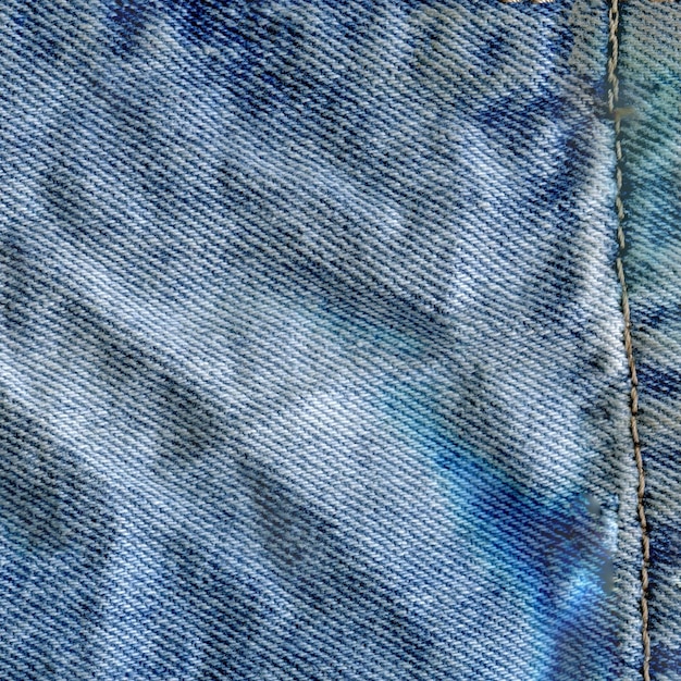 Blue jean textured background Blue canvas texture