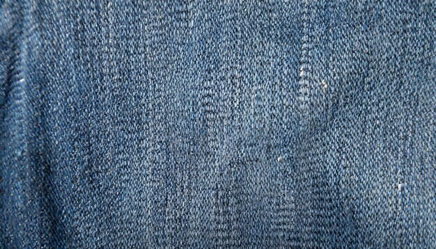 Blue jeans background or texture pattern