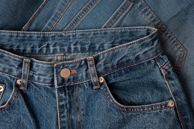 Blue jeans oppervlak denim patroon jean structuur