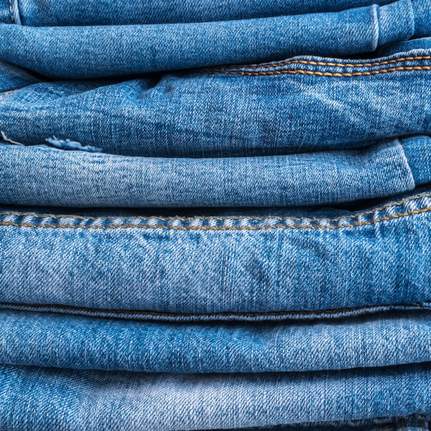 Blue Jeans pile