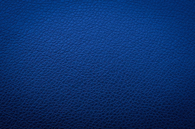 Blue leather texture for background, abstract of sofa