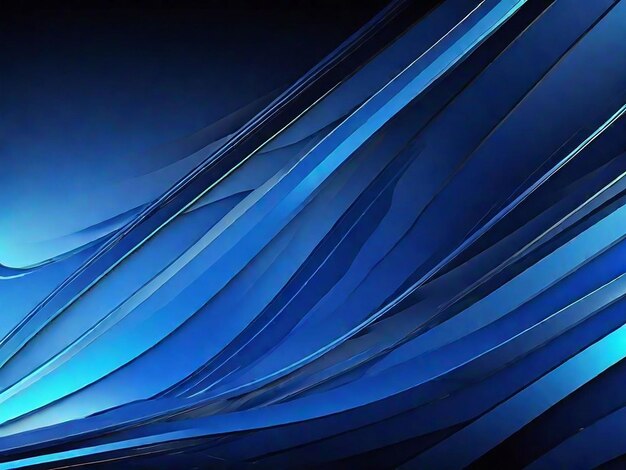 Blue lines on a background abstract wallpaper background for desktop with generative