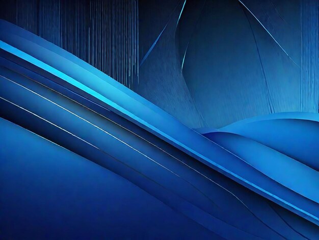 Blue lines on a background abstract wallpaper background for desktop with generative