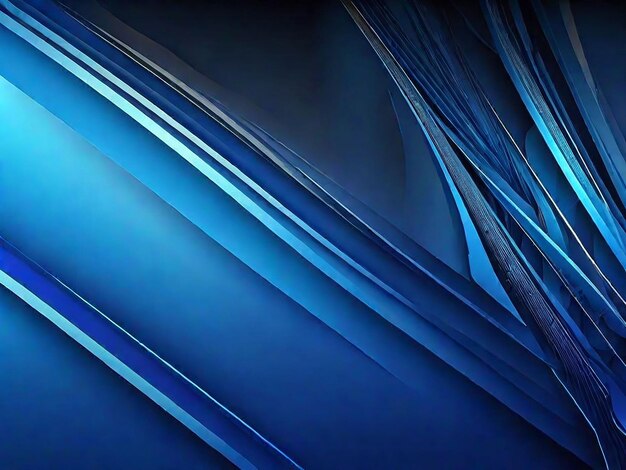 Blue lines on a background abstract wallpaper background for desktop with generative