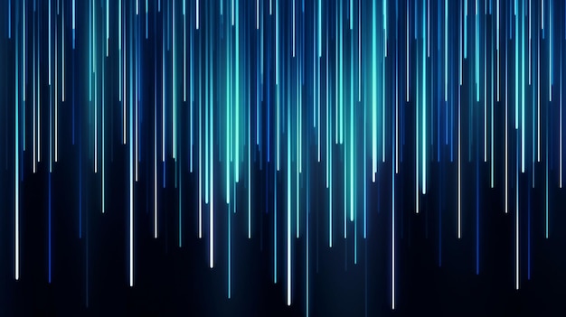 Blue lines on a dark background